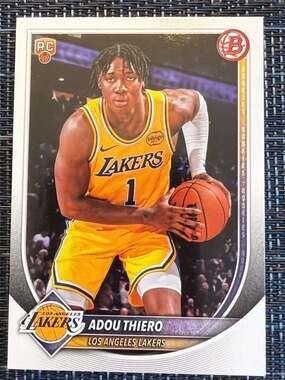 2025-26 Bowman #36 Adou Thiero RC